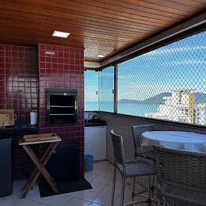  Apartamento Ctw001 - Vista Mar E Avenida Brasil, Telas De Proteção, Sacada Com Churrasqueira, Garagem Caminhonete, Cozinha Completa E Kit